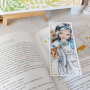 Alice Bookmark - Cross Stitch Pattern