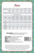 Aster - Quilt Pattern