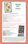 Midnight Rose Garden - Quilt Pattern