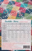 Sashiko Stars - Embroidery Pattern, different perspective #1. Select this picture to zoom in