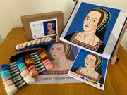 Anne Boleyn - Needlepoint / Tapestry Kits, different perspective #2. Select this picture to zoom in