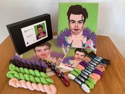Harry Styles - Needlepoint / Tapestry Kits, different perspective #1. Select this picture to zoom in
