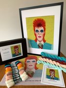 David Bowie - Needlepoint / Tapestry Kits, different perspective #2. Select this picture to zoom in