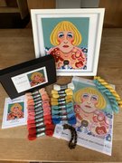 Grayson Perry - Needlepoint / Tapestry Kits, different perspective #2. Select this picture to zoom in