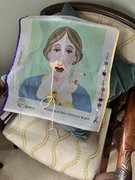 Virginia Woolf - Needlepoint / Tapestry Kits, different perspective #1. Select this picture to zoom in