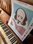 William Shakespeare - Needlepoint / Tapestry Kits, different perspective #1. Select this picture to zoom in