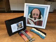 William Shakespeare - Needlepoint / Tapestry Kits, different perspective #2. Select this picture to zoom in