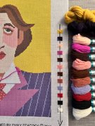 Oscar Wilde - Needlepoint / Tapestry Kits, different perspective #1. Select this picture to zoom in