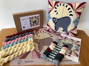 Lemur - Vibrant Colourway - Needlepoint / Tapestry Kits, different perspective #2. Select this picture to zoom in