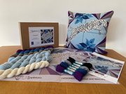 Leopard - Vibrant Colourway - Needlepoint / Tapestry Kits, different perspective #2. Select this picture to zoom in