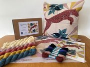 Leopard - Classic Colourway - Needlepoint / Tapestry Kits, different perspective #1. Select this picture to zoom in