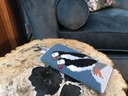 Puffins Glasses Case - Needlepoint / Tapestry Kits, different perspective #1. Select this picture to zoom in