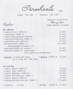 Pinwheels - Quilt Pattern
