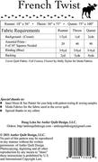 French Twist - Quilt Pattern