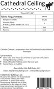Cathedral Ceiling - Quilt Pattern