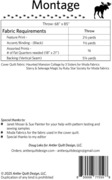 Montage - Quilt Pattern