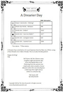 A Drearier Day - Cross Stitch Pattern