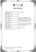 Blue Moon - Cross Stitch Pattern