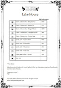 Lake House - Cross Stitch Pattern