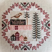 Blessings - Christmas Cross Stitch Pattern