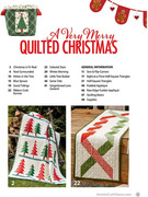 A Very Merry Quilted Christmas - Quilt Pattern