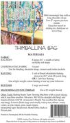 Thimballina Bag - Quilt Pattern