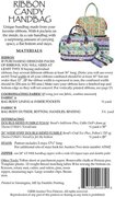 Ribbon Candy Handbag - Quilt Pattern