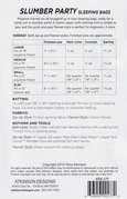 Slumber Party Sleeping Bags - Quilt Pattern