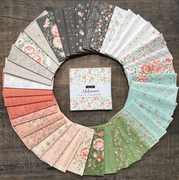 Abloom Roses - Prairie Green - Quilt Fabric