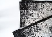 Achroma Mini Macrame Black - Quilt Fabric