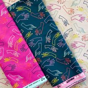 Adorn Linen Berry - Quilt Fabric