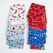 All American Red Truck - Quilt Fabric