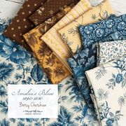 Amelias Blues Goldenrod - Shifts Stays Blenders - Fabric