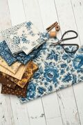 Amelias Blues Goldenrod - Shifts Stays Blenders - Fabric