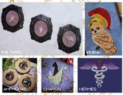 Cross Stitch Patterns of Greek Mythology, different perspective #1. Select this picture to zoom in