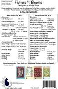 Flutters N Blooms - Quilt Pattern