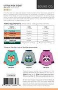 Little Fox Coat - Quilt Pattern, different perspective #1. Select this picture to zoom in