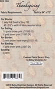 Thanksgiving - Quilt Pattern