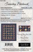 Saturday Patchwork - Quilt Pattern