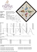 Seasons Mermaid Mandala - Cross Stitch Pattern
