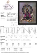 La Catrina - Cross Stitch Pattern