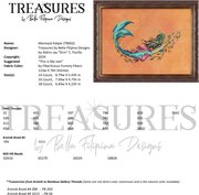 Treasures: Mermaid Kelpie - Cross Stitch Pattern, different perspective #1. Select this picture to zoom in