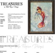 Treasures: Arina & the Resplendence of Summer - Cross Stitch, different perspective #1. Select this picture to zoom in