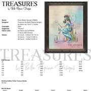Treasures: Pond Water Nymph - Cross Stitch Pattern, different perspective #1. Select this picture to zoom in