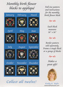 October Birth Flowers BOM - Quilt Pattern