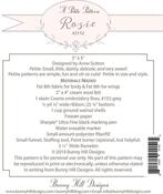 Rosie - Quilt Pattern