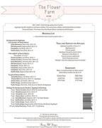 The Flower Farm BOM/12Mos - Quilt Pattern