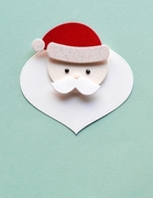 Santa Face - Christmas Craft Die 