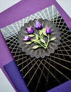 Delicate Floral Buds Contour Layers - Craft Die