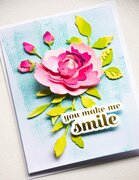 Morning Rose and Triple Buds Contour Layers - Craft Die